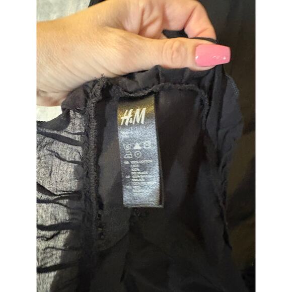 Black Ruffle Victorian Edwardian Whimsygoth Scarf Lace Goth Witchy Wrap 0S Shawl - Picture 7 of 8